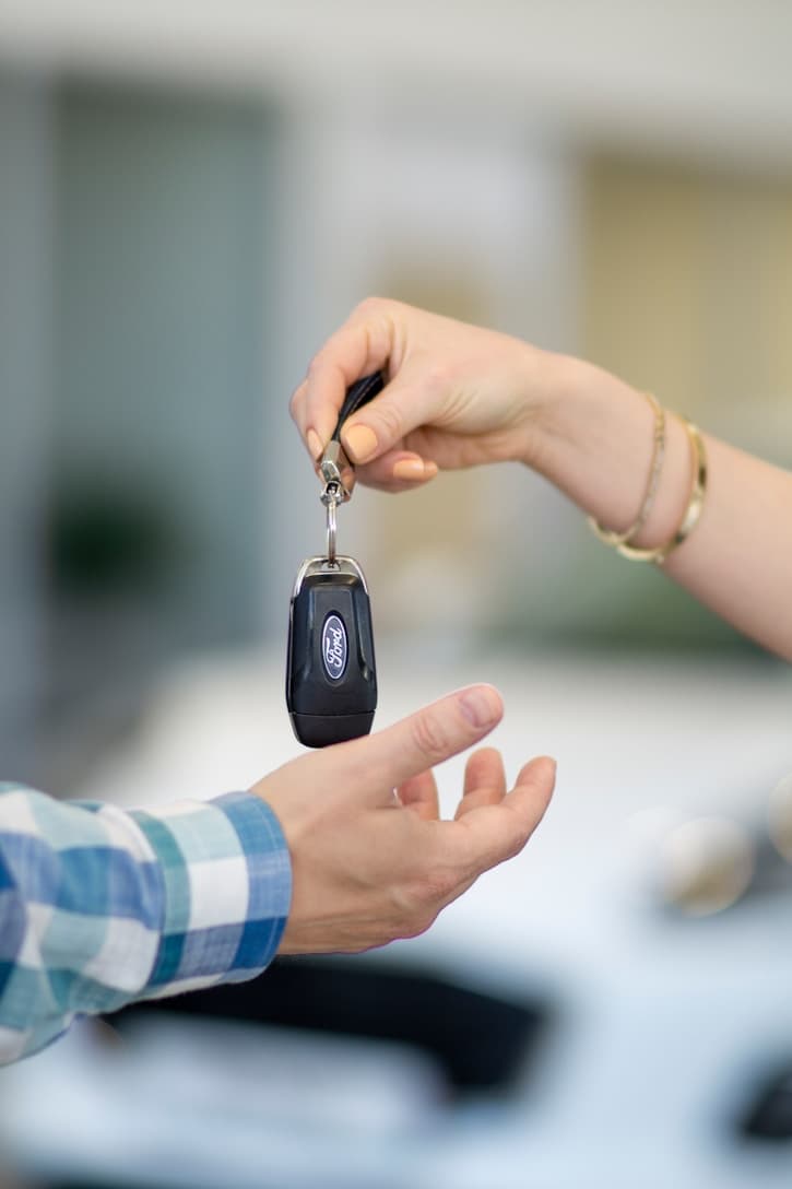 Car Key Handover